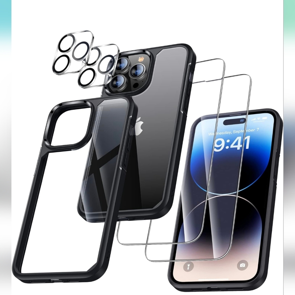 5 in 1 Design for iPhone 14 Pro 6.1 inch Case (1)